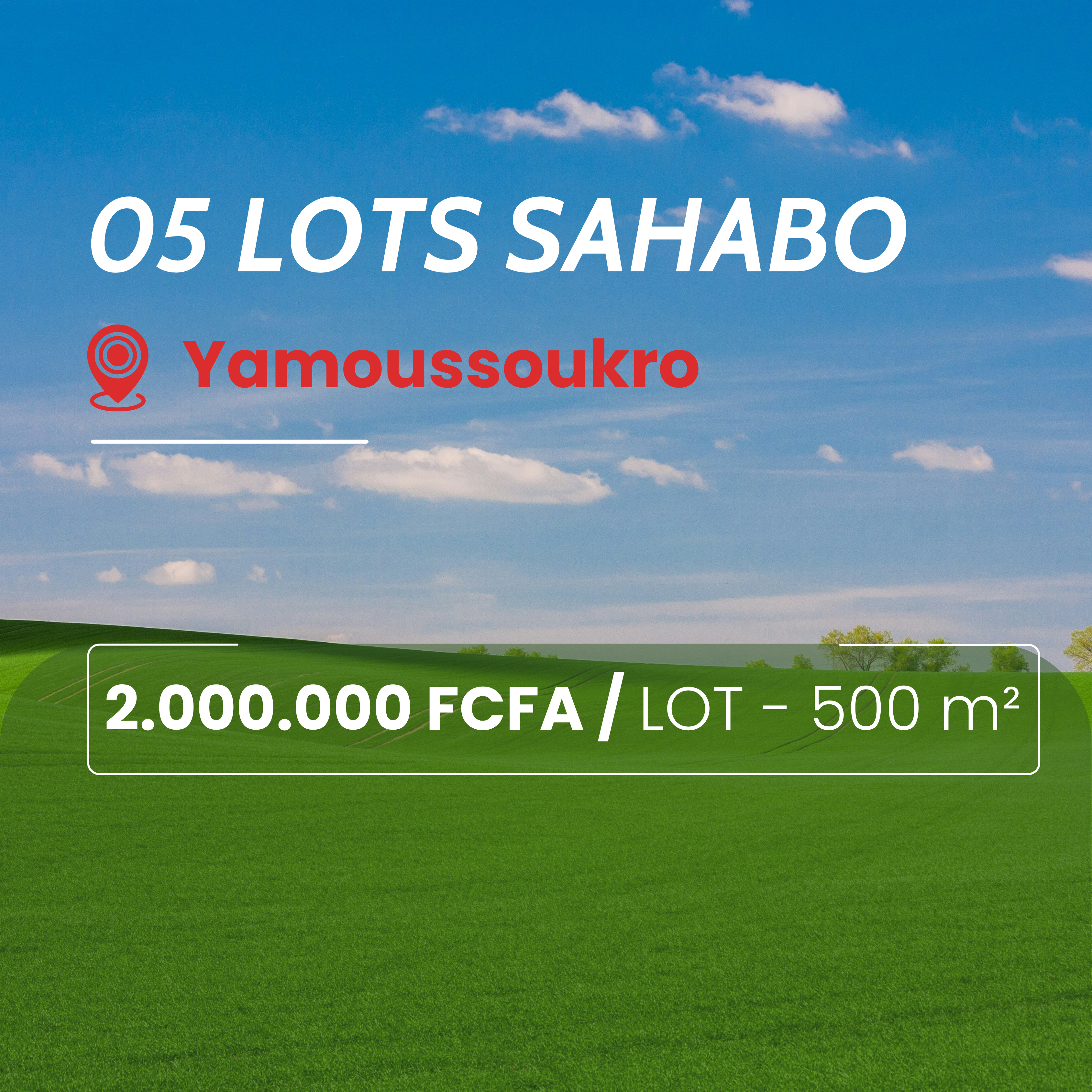 Terrains Azaguié Bambou